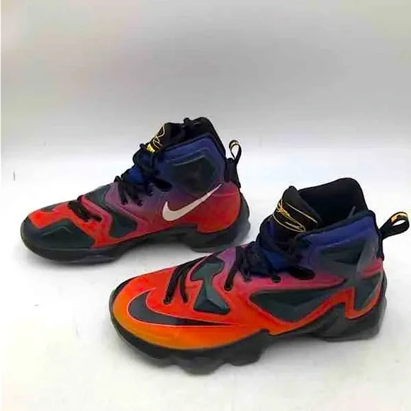 Nike Purple/Red Lebron 13 Doernbecher Basketball Shoes Sneakers **Men’s Sz 8** - Picture 6 of 11